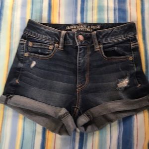 American Eagle high rise shorty